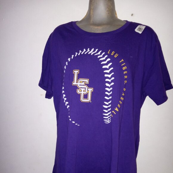 LSU Tigers Baseball T-shirt Brand New Without tag XL TG EG - Picture 1 of 5